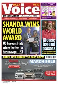 Daily Voice – 16 March 2022