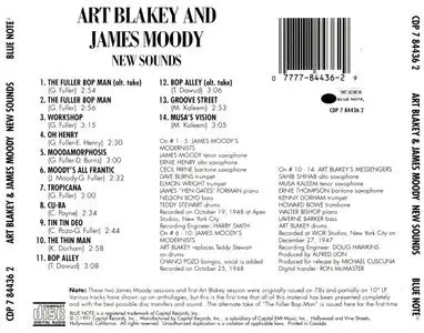 Art Blakey & James Moody - New Sounds (1948) {Blue Note, Ron McMaster rel 1991}