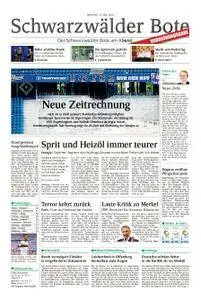 Schwarzwälder Bote Oberndorf - 14. Mai 2018