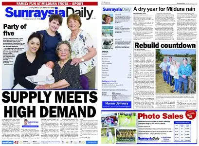 Sunraysia Daily – January 03, 2019
