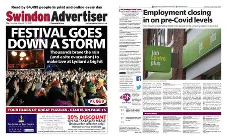 Swindon Advertiser – August 23, 2021