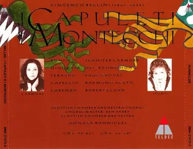 Donald Runnicles, Scottish Chamber Orchestra - Vincenzo Bellini: I Capuleti e i Montecchi (2000)