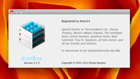 IconBox v2.5.5 Mac OS X