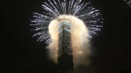 Taipei 101 Fireworks HD Clips