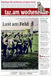 Tageszeitung TAZ vom 24 Mai 2014