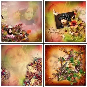 Set for scrapbooking - Festival Of Colour