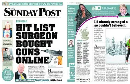 The Sunday Post Scottish Edition – April 01, 2018