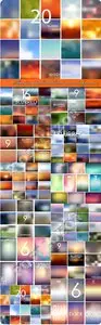 Abstract multicolored blurred vector background 3