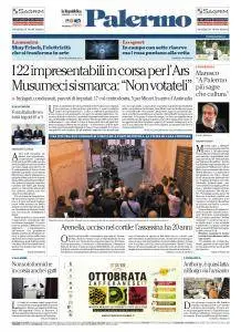la Repubblica Palermo - 8 Ottobre 2017