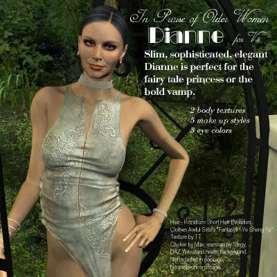 Renderosity: In Praise Of Older Women - Dianne