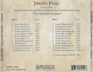 Acronym - Johann Christoph Pezel: The Alphabet Sonatas (2014)