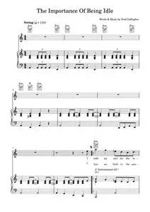 The importance of being idle - Oasis (Piano-Vocal-Guitar (Piano Accompaniment))