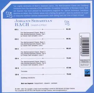 Bob van Asperen - Bach: Well-Tempered Clavier, Toccatas, Goldberg Variations [6CDs] (2012)