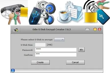 Odin U Disk Encrypt Creator 7.6.3
