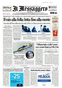 IL MESSAGGERO 26 FEBBRAIO 2011