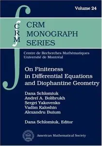 On Finiteness in Differential Equations and Diophantine Geometry
