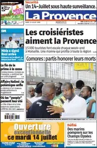 La Provence, du Mardi 14 Juillet 2009.
