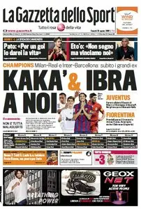 La Gazzetta dello Sport (28-08-09)