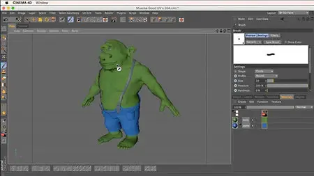 Lynda - Up and Running with Bodypaint in CINEMA 4D