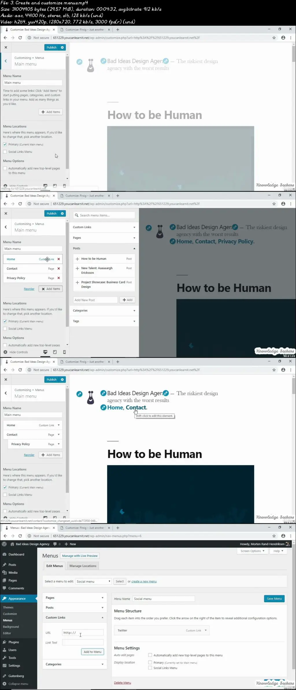 WordPress 5 Essential Training: Site Administration