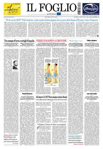 Il Foglio - 12 Agosto 2025