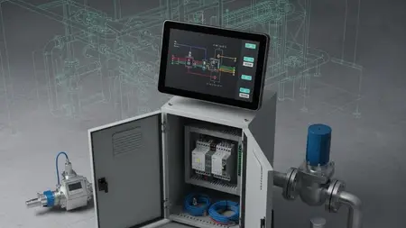 Plant Design with PLC, HMI, and Field Devices