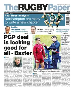 The Rugby Paper - 25 August 2024