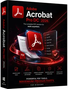 Adobe Acrobat Pro DC 2026.001.21651 (x64) Multilingual + Portable