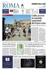 Corriere della Sera Roma - 3 Luglio 2025