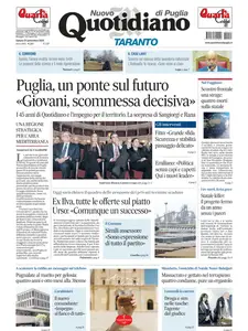 Quotidiano di Puglia Taranto - 21 Settembre 2024