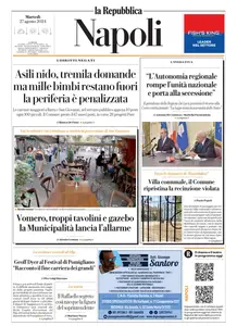 la Repubblica Napoli - 27 Agosto 2024