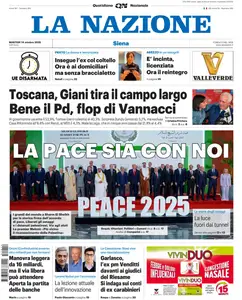 La Nazione Siena - 14 Ottobre 2025