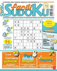 Facili Sudoku N.56 - Gennaio 2025