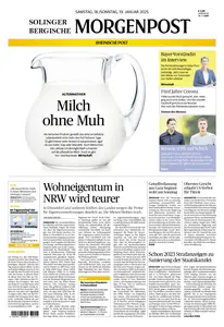 Solinger und Bergische Morgenpost - 18 Januar 2025