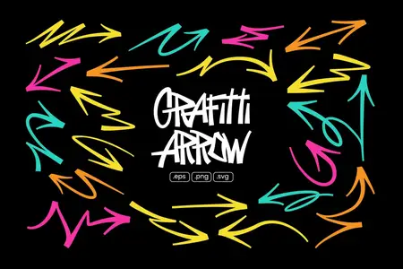 EE - Grafitti Arrow Illustration HAVF4M3