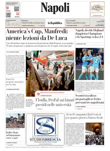 la Repubblica Napoli - 2 Ottobre 2025