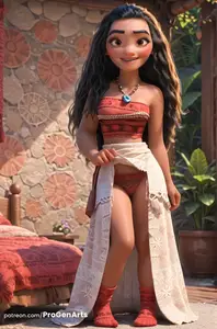 Moana (AI Generated)