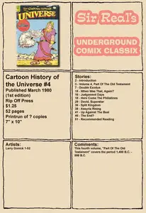 Cartoon History of the Universe 04 (1st Edition) (1980) (Rip Off Press) (Sir Real