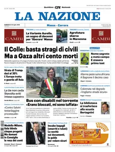 La Nazione Massa Carrara - 20 Luglio 2025