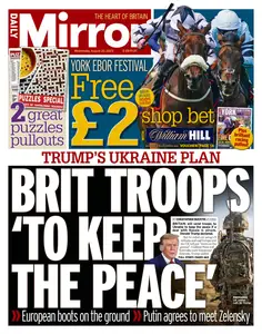 Daily Mirror - 20 August 2025