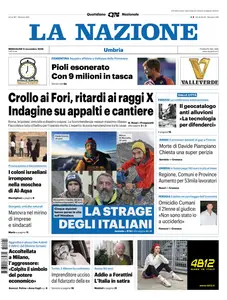 La Nazione Umbria Terni - 5 Novembre 2025