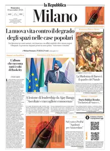 la Repubblica Milano - 10 Novembre 2024