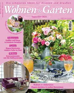 Wohnen & Garten - September 2025