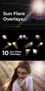 Sun Flare Overlays 3GB4GY3