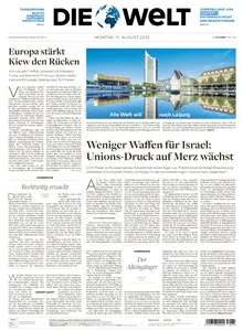 Die Welt - 11 August 2025