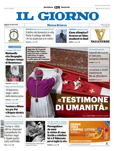 Il Giorno Brianza - 26 Aprile 2025