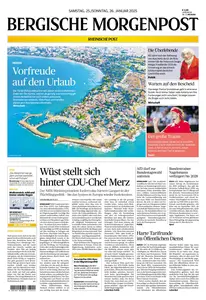 Bergische Morgenpost - 25 Januar 2025