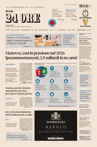 Il Sole 24 Ore - 24 Dicembre 2025