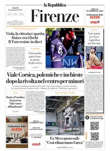 la Repubblica Firenze - 20 Gennaio 2025