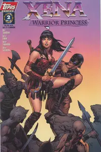 Xena Warrior Princess 002 Topps 1997 AquilaLorelei TRWBD